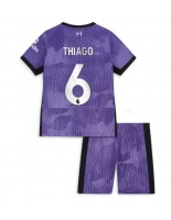 Liverpool Thiago Alcantara #6 Alternativní dres pro děti 2023-24 Krátký Rukáv (+ trenýrky)